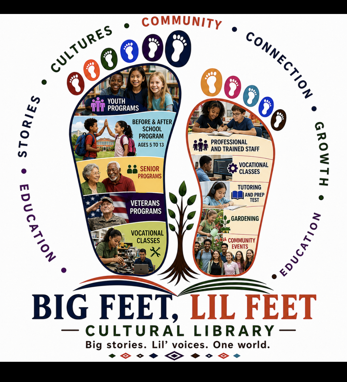 Big Feet LilFeet Cultural Library